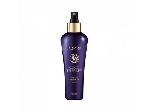 T-LAB PROFESSIONAL naktinis serumas sausiems ir pažeistiems plaukams COCO THERAPY, 150 ml